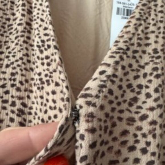 Abercrombie Easy Waist Wrap Mini Dress - XS Petite - Picture 8 of 13